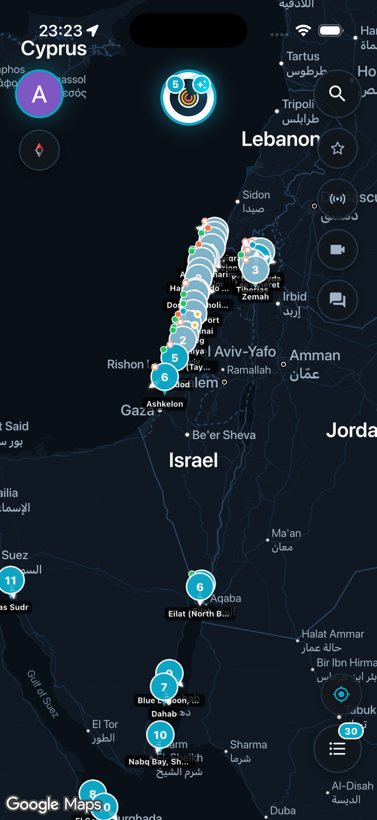 Global Interactive Map